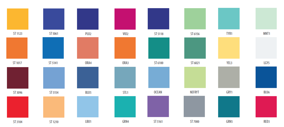 Stomadent Colors