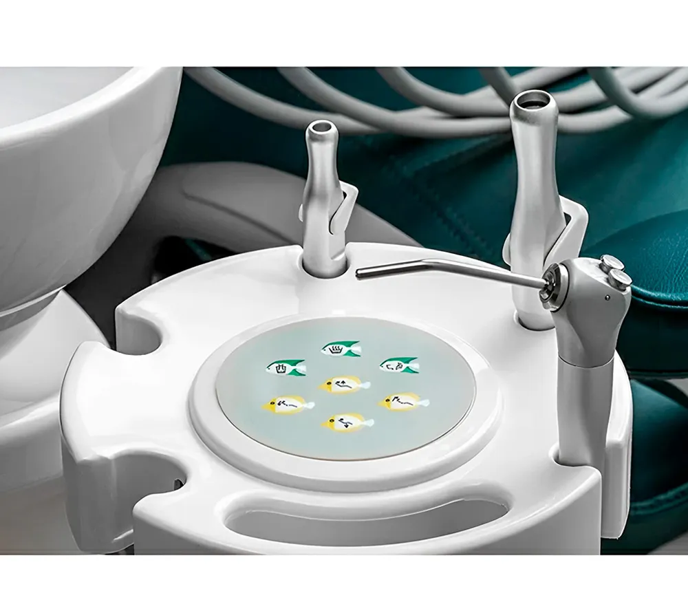 mercury safety m2 стоматологическая установка с нижней/верхней подачей инструментов  5