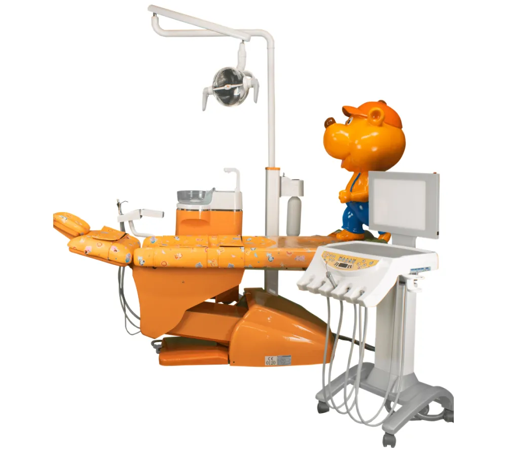 foshan chuangxin medical apparatus hallim arte стоматологическая установка с нижней подачей инструментов, специально разработанная конфигурация кресла для детей