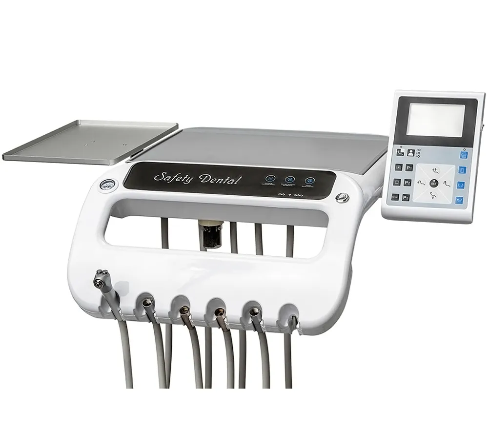 mercury safety m2 стоматологическая установка с нижней/верхней подачей инструментов с 24-диодным светильником  7