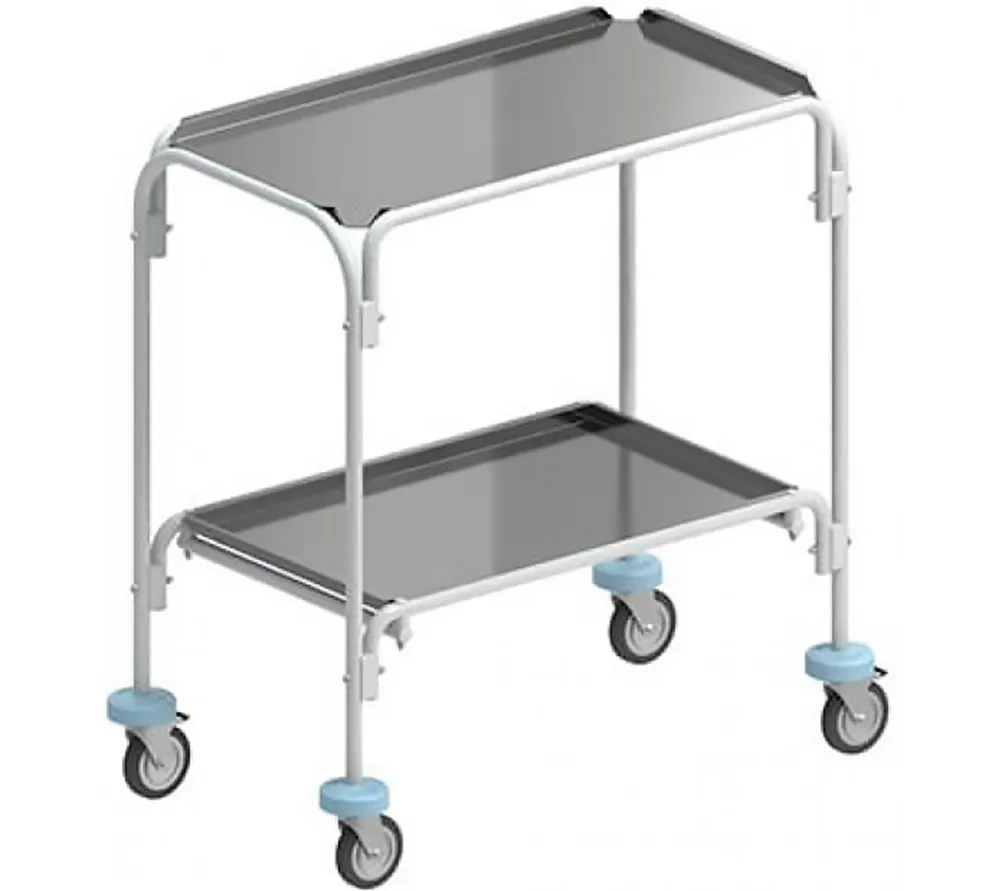 кронт тб-01-кронт-2 тележка внутрибольничная 2-х ярусная