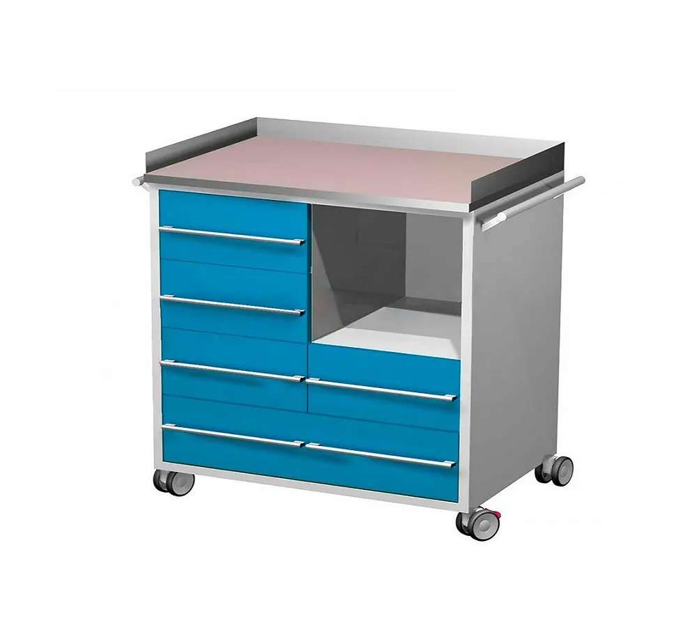 arkodor ar-46 передвижной столик для анестезиолога верх из нержавеющей стали