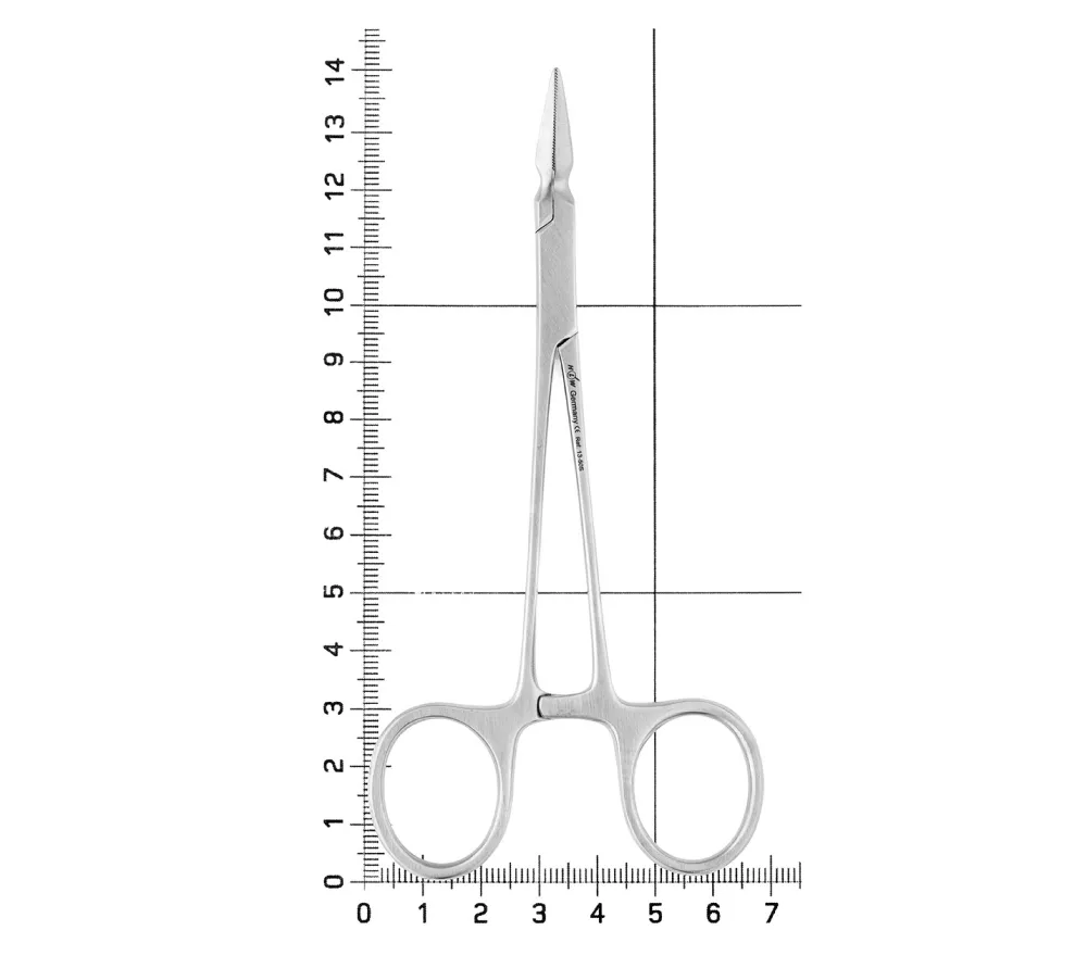 hlw stieglitz зажим для удаления костного фрагмента 13,5 см  5