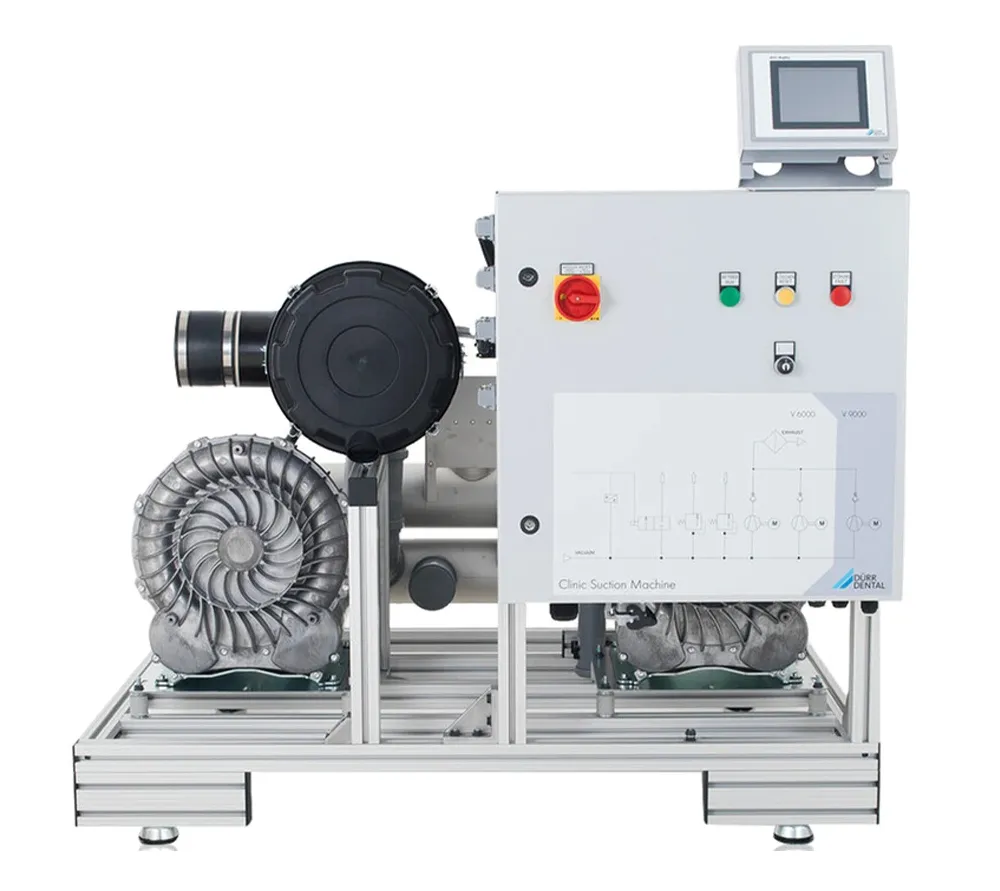 dürr dental v 6000 вакуумная помпа для 30 стоматологических установок, без кожуха