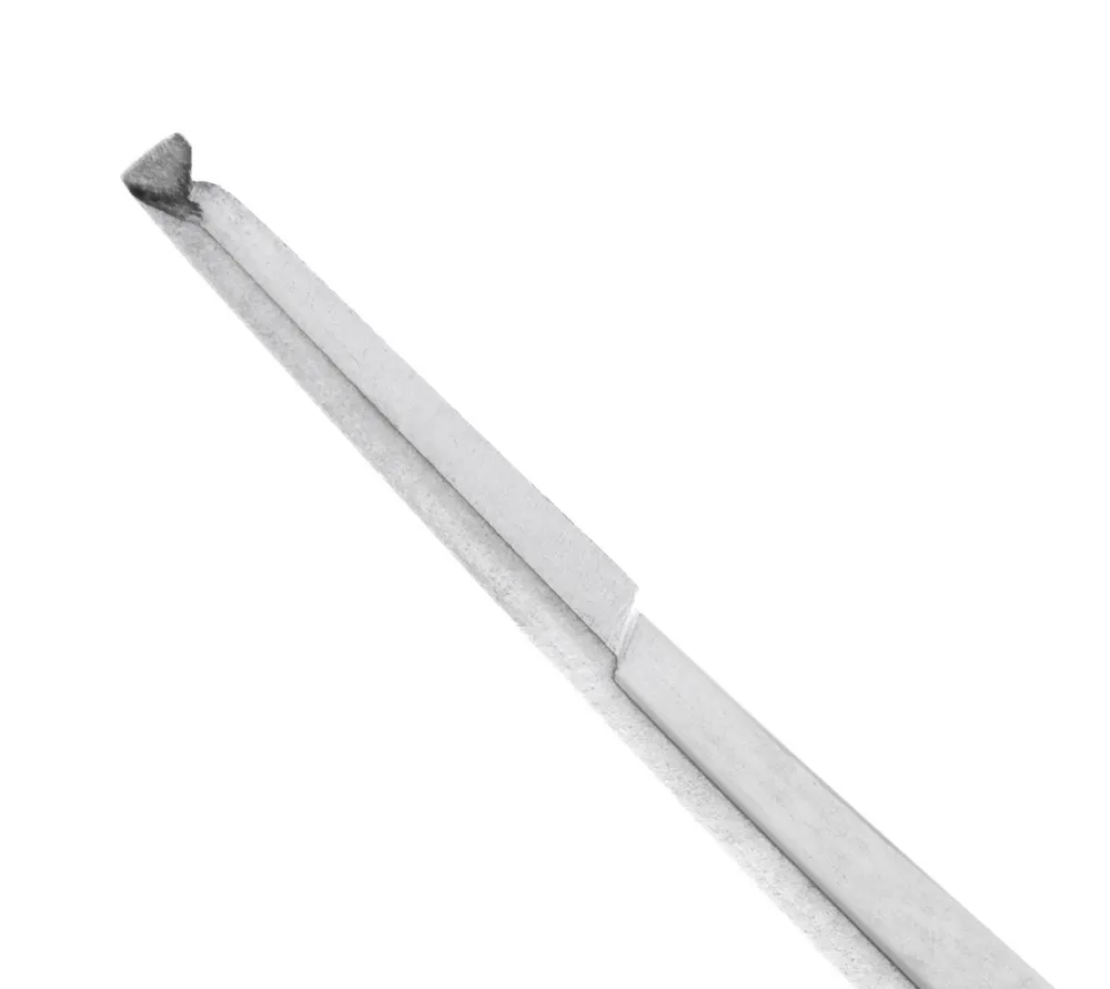 hlw пинцет микрохирургический прямой, 180 мм  3