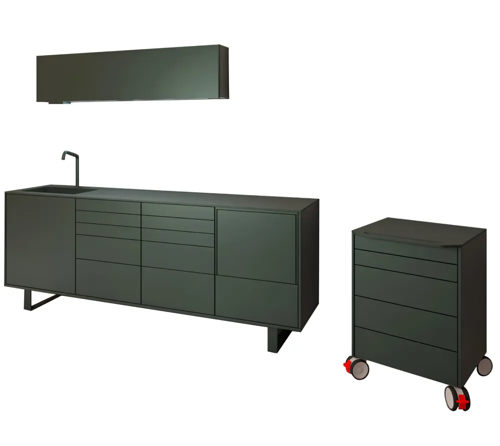 edarredo комплект мебели (цвет: зеленый green)