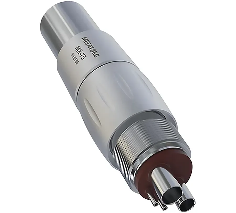 мегатэкс вива-мх750 турбинный наконечник под быстросъемный переходник мх-75, стандартная головка  2