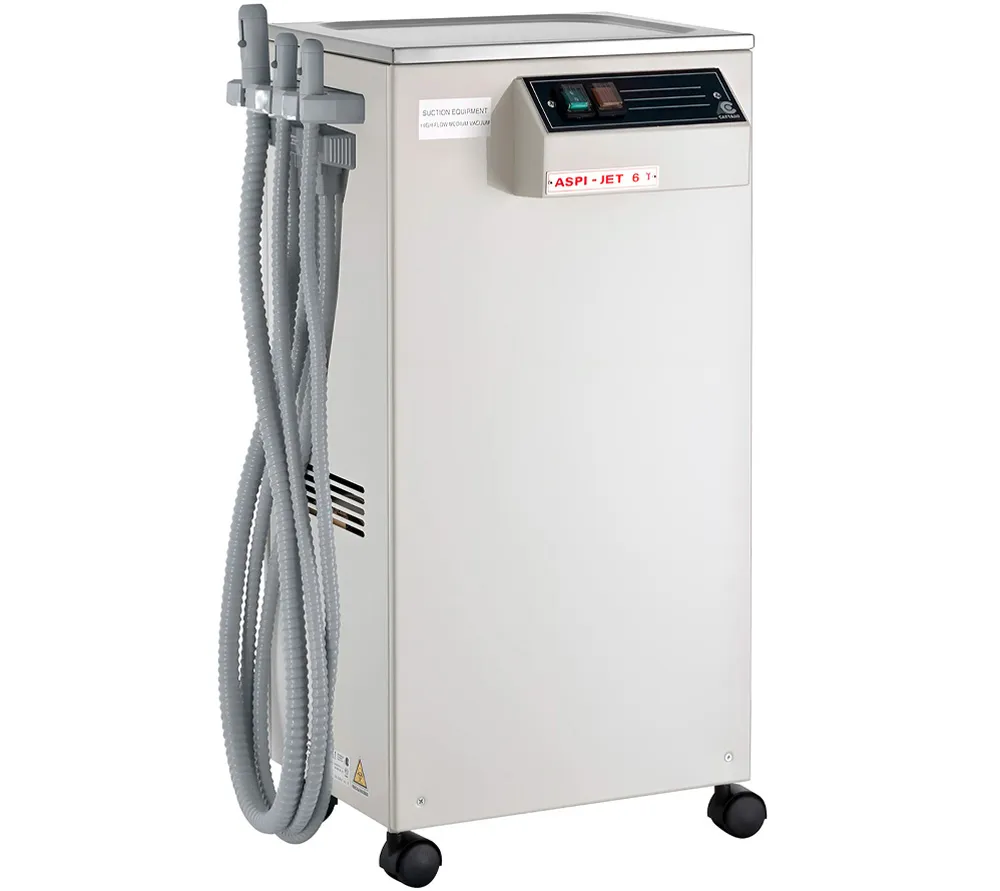 cattani aspi-jet 6 мобильный стоматологический аспиратор для 1 установки, 1250 л/мин  2