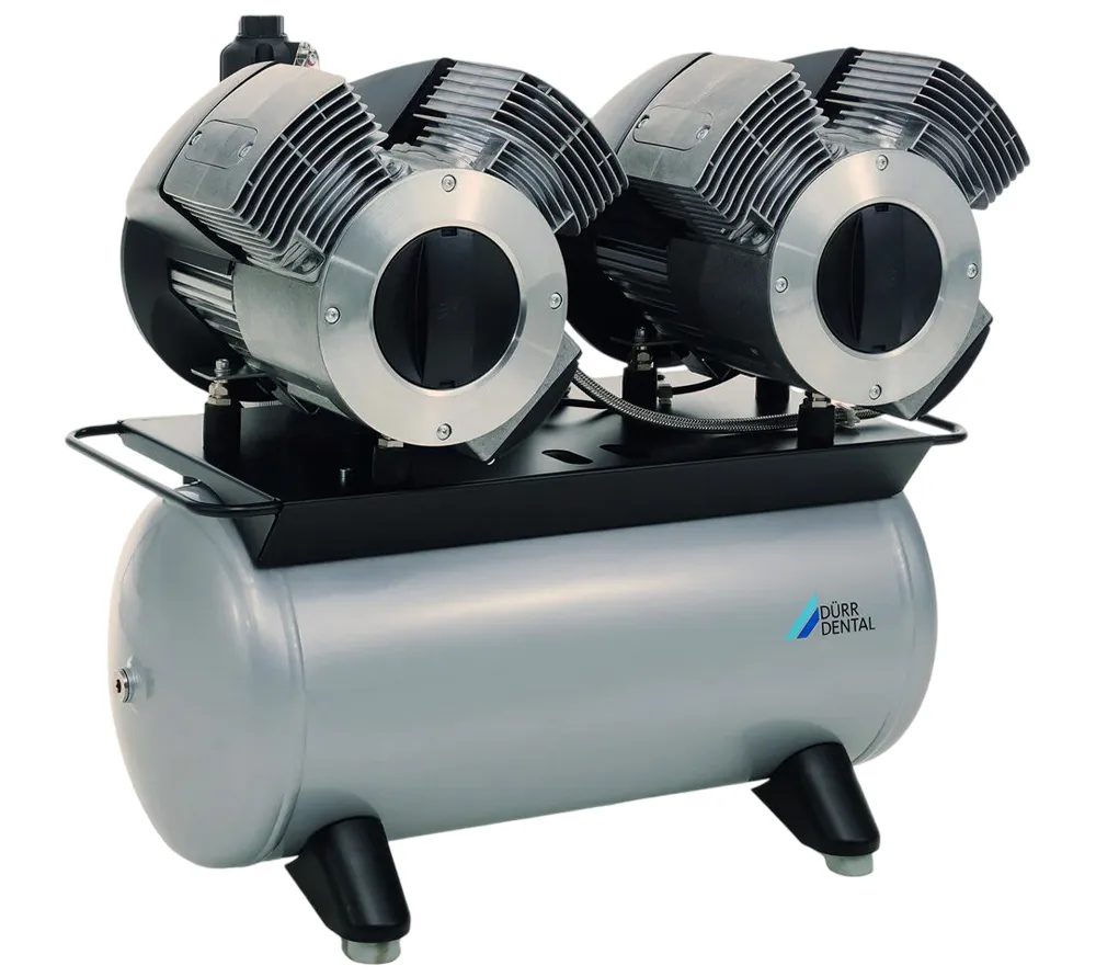 dürr dental tornado 4 безмасляный компрессор четырехцилиндровый, с осушителем, с ресивером 50 л, 205 л/мин  3