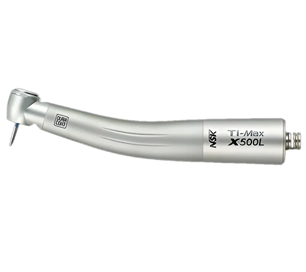 nsk ti-max x500 турбинный наконечник с миниголовкой и оптикой, без света