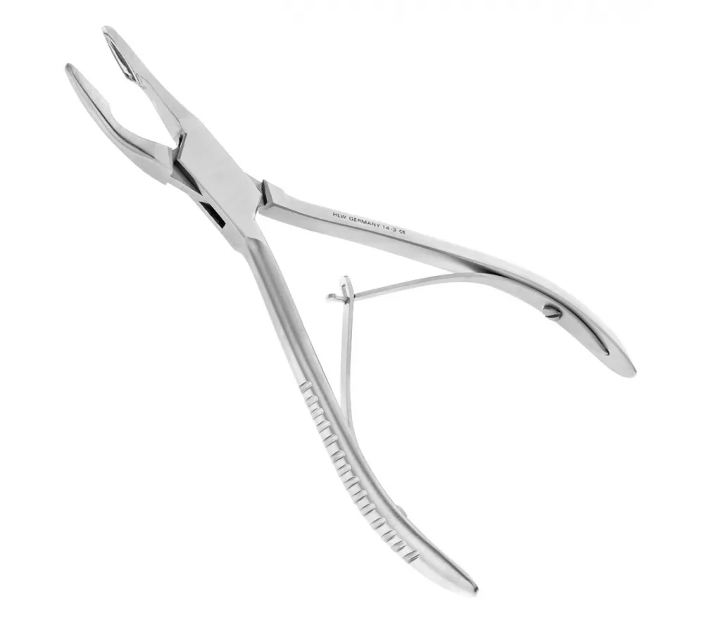 hlw blumenthal кусачки костные, 15см, 3,5мм, 45° угол рабочей части