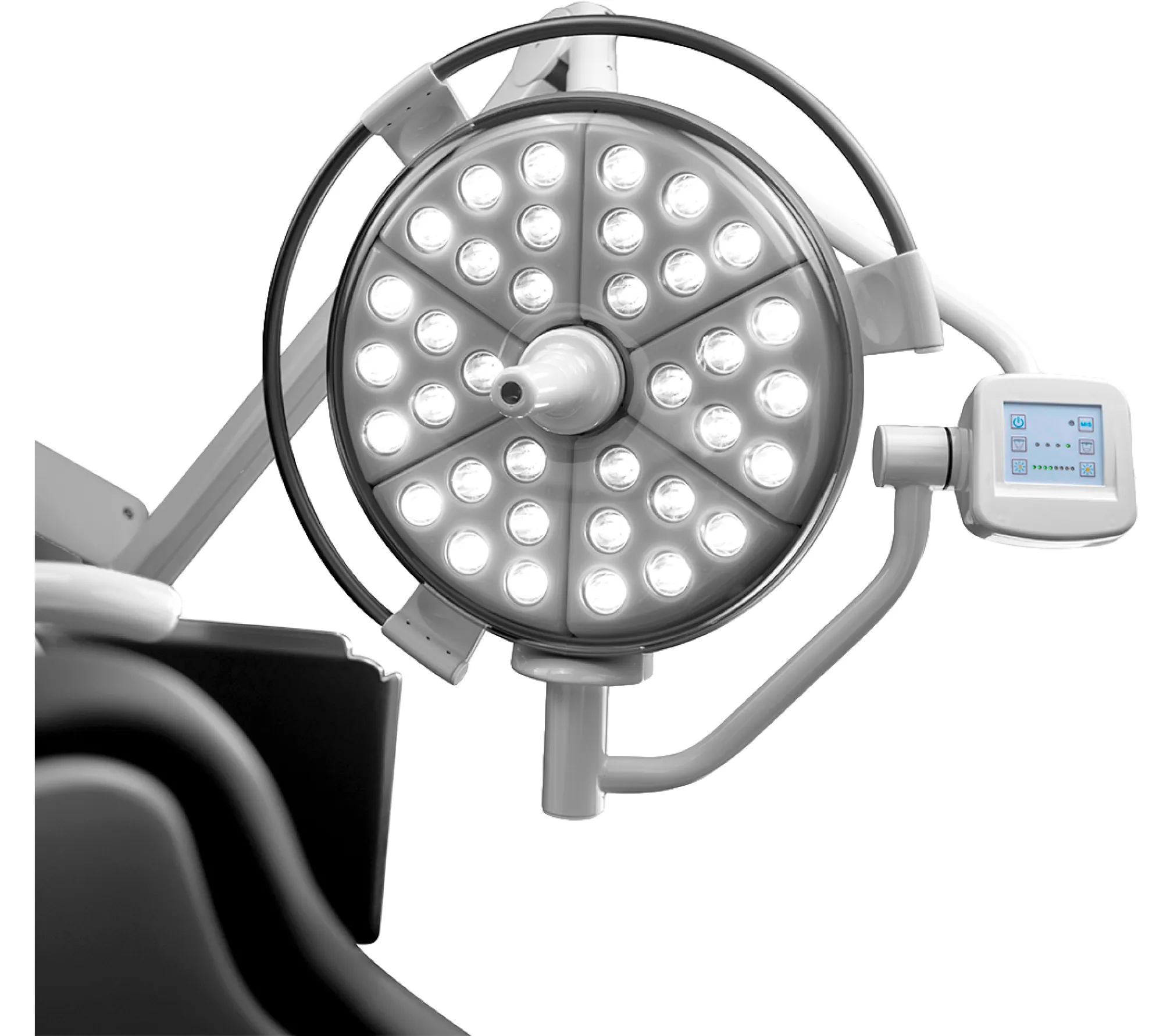 ajax aj18 имплантационная стоматологическая установка (с подкатным модулем)  7