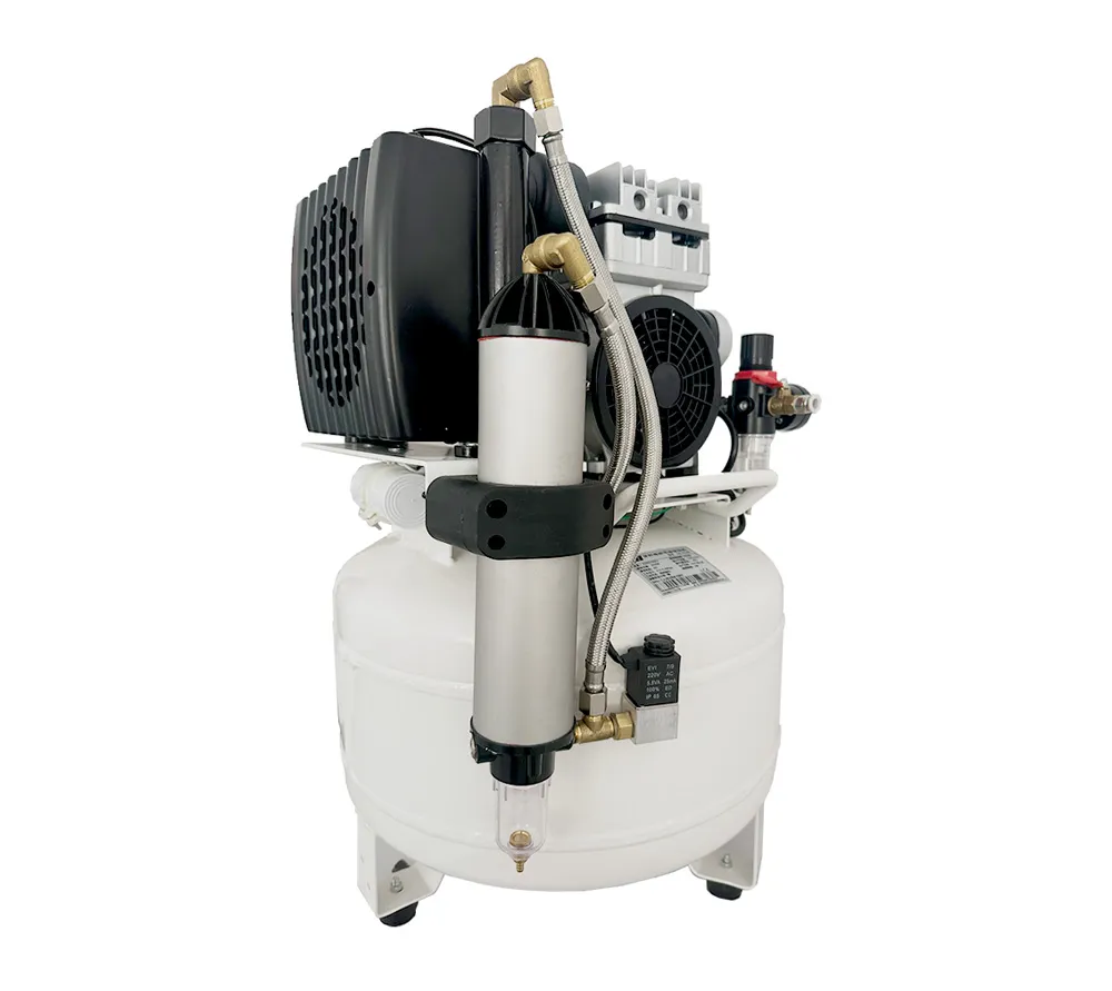 junwei jw-032b (d) воздушный безмасляный компрессор оснащенный осушителем, с ресивером 45 л, 100 л/мин  2