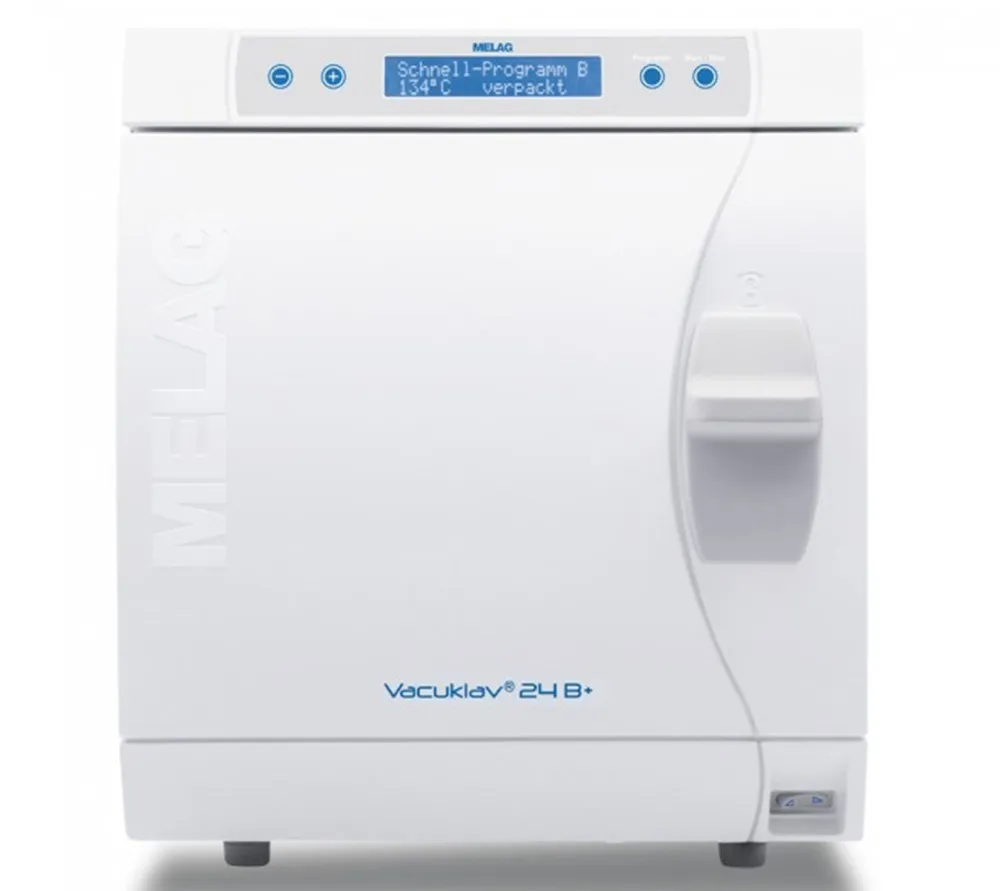melag vacuklav 24b+ автоклав pro-class с подключением к водопроводу, объем: 22 л