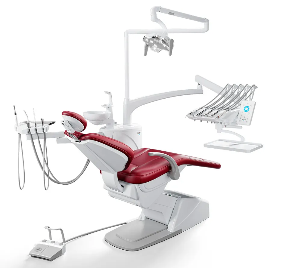 lifedent p3-i стоматологическая установка с верхней подачей