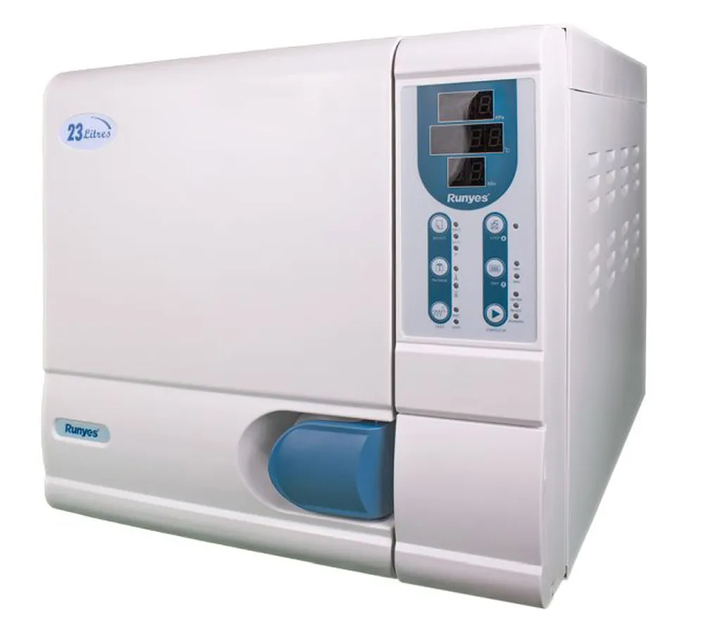 runyes wave 23 автоклав класса в с вакуумной сушкой, объем: 23 л