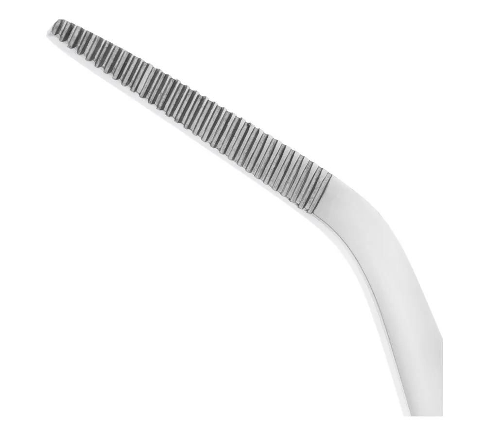 hlw college 150 мм пинцет стоматологический изогнутый  2