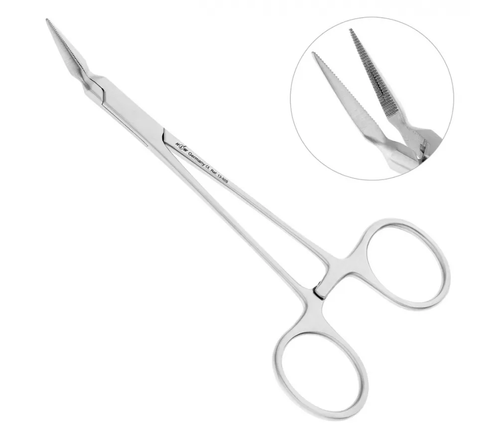 hlw stieglitz зажим для удаления костного фрагмента 13,5 см