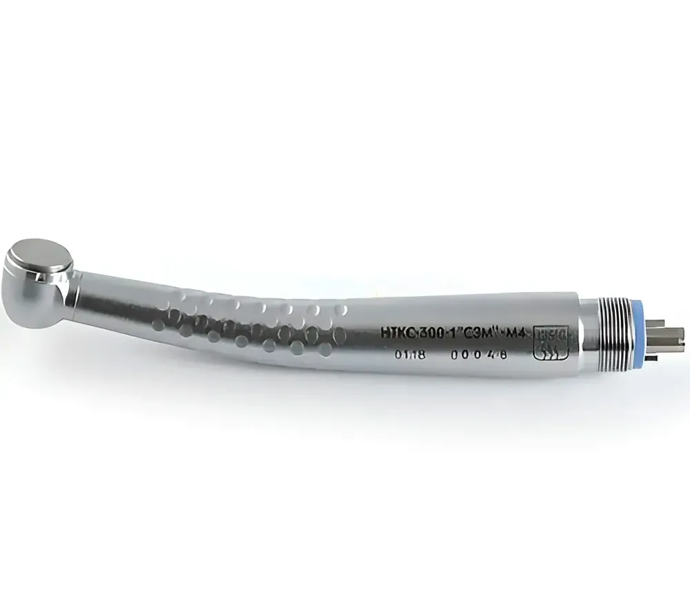 вх-тайфун нткс-300-1 "сзм" - турбинный наконечник с кнопочным зажимом бора, системой clean head и подшипниками myonic, соединение m4 (midwest)