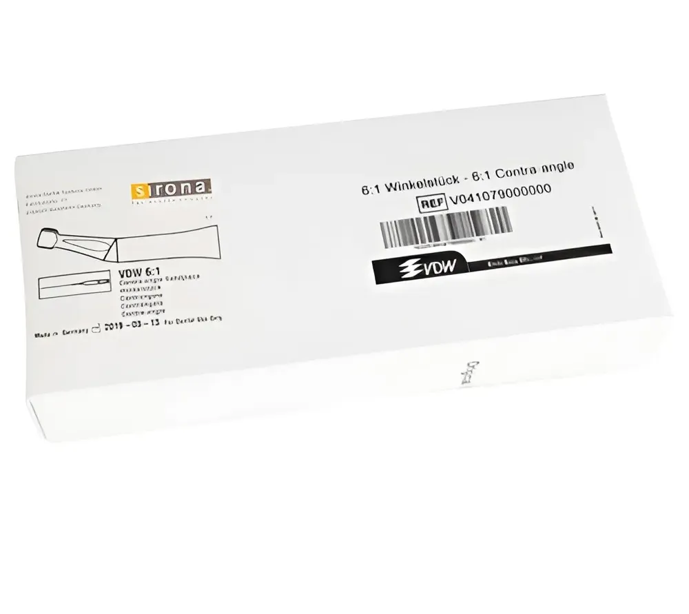 vdw gold reciproc + sirona 6.1 эндомотор с функцией reciproc, апекслокатором и угловым наконечником sirona 6.1  9