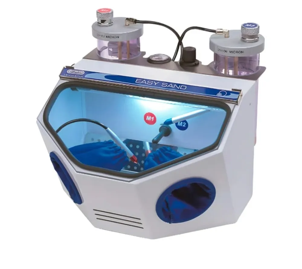 silfradent easy sand стоматологический пескоструйный аппарат с двумя модулями