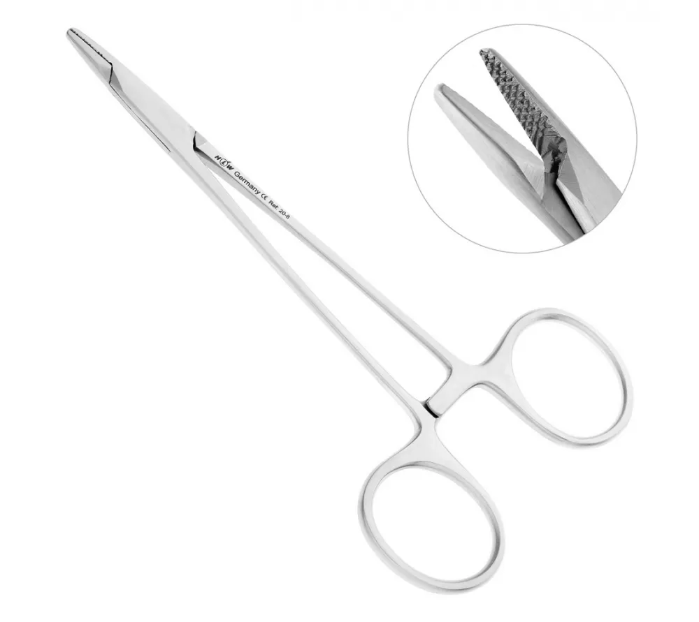 hlw derf иглодержатель хирургический, 12,5 см