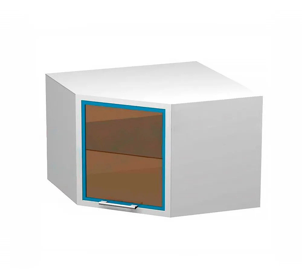 arkodor ar-53yc металлическая тумба навесная угловая с распашной застекленной дверью, стеклянной полкой, бактерицидной лампой philips