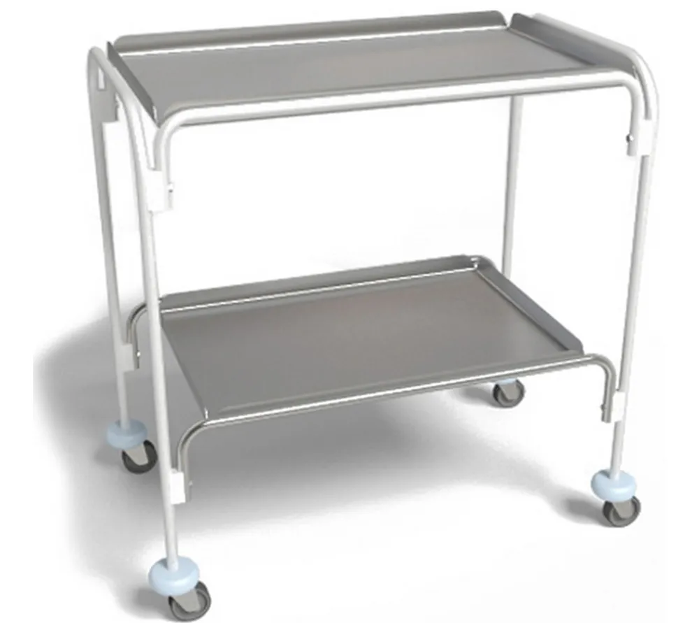 кронт тб-01-кронт-2 тележка внутрибольничная 2-х ярусная  2