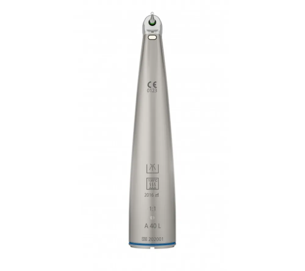 sirona t2 line a6l понижающий угловой наконечник со светом, 6:1  2