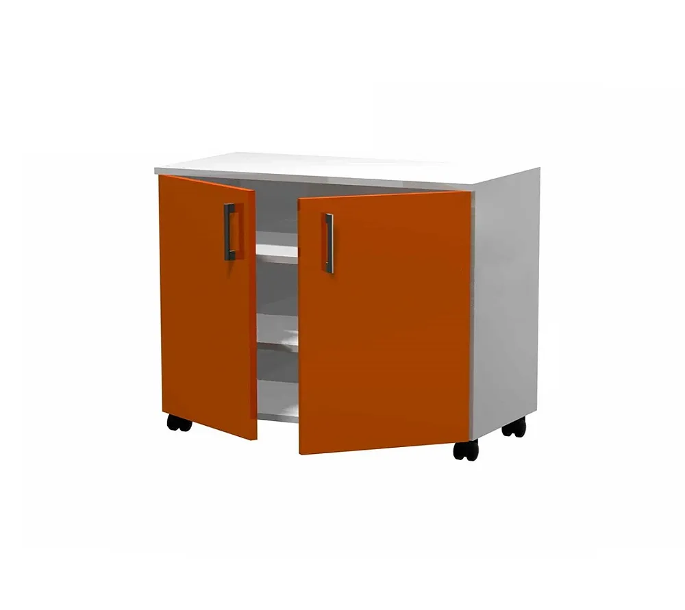 arkodor ar-dt4k тумба лдсп мобильная, с двумя дверями и двумя полками