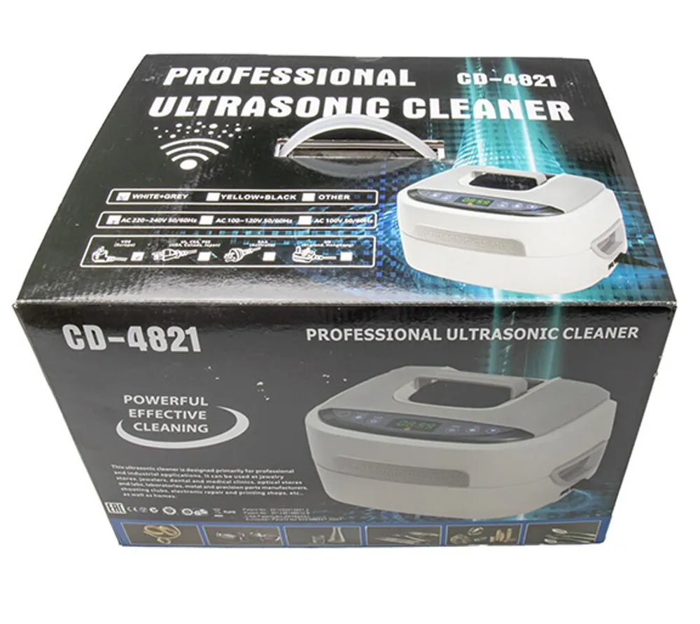 codyson cd-4821 ультразвуковая мойка с подогревом, 2,5 л  6