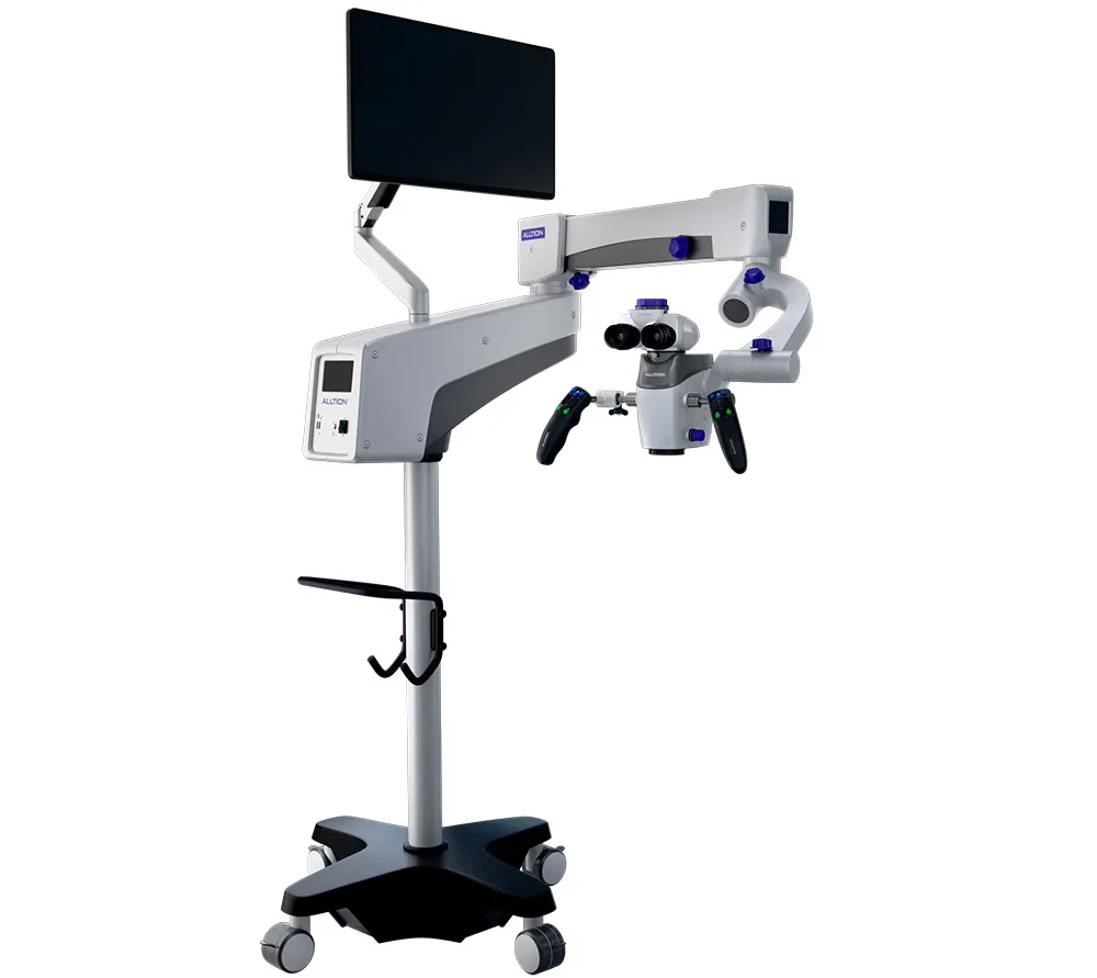 alltion angel 100 стоматологический микроскоп для хирургии (напольный, белый)  3