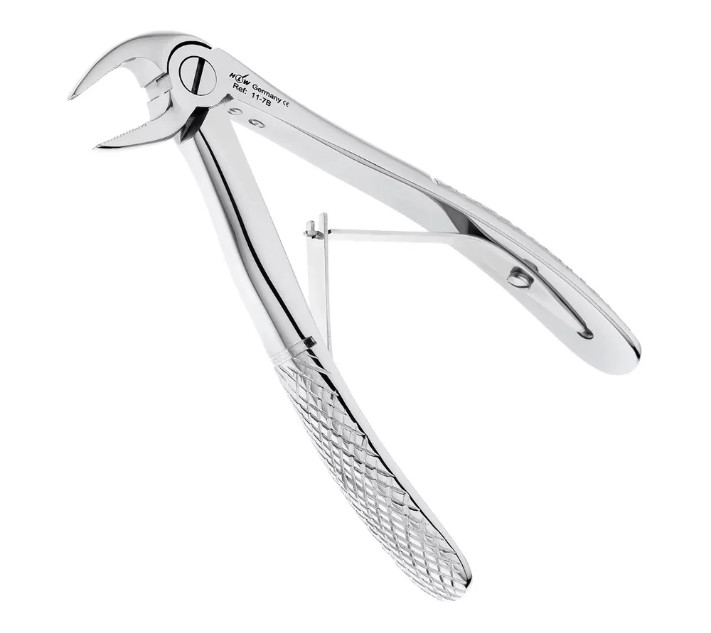 hlw 11-7b щипцы для удаления зубов детские нижние, корневые