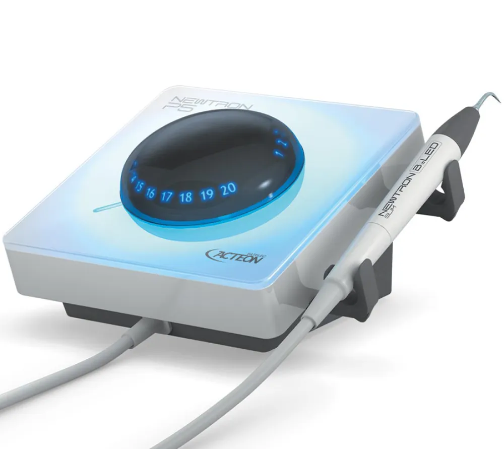 acteon group newtron p5 b.led ультразвуковой скалер c технологией b.led и жидким индикатором