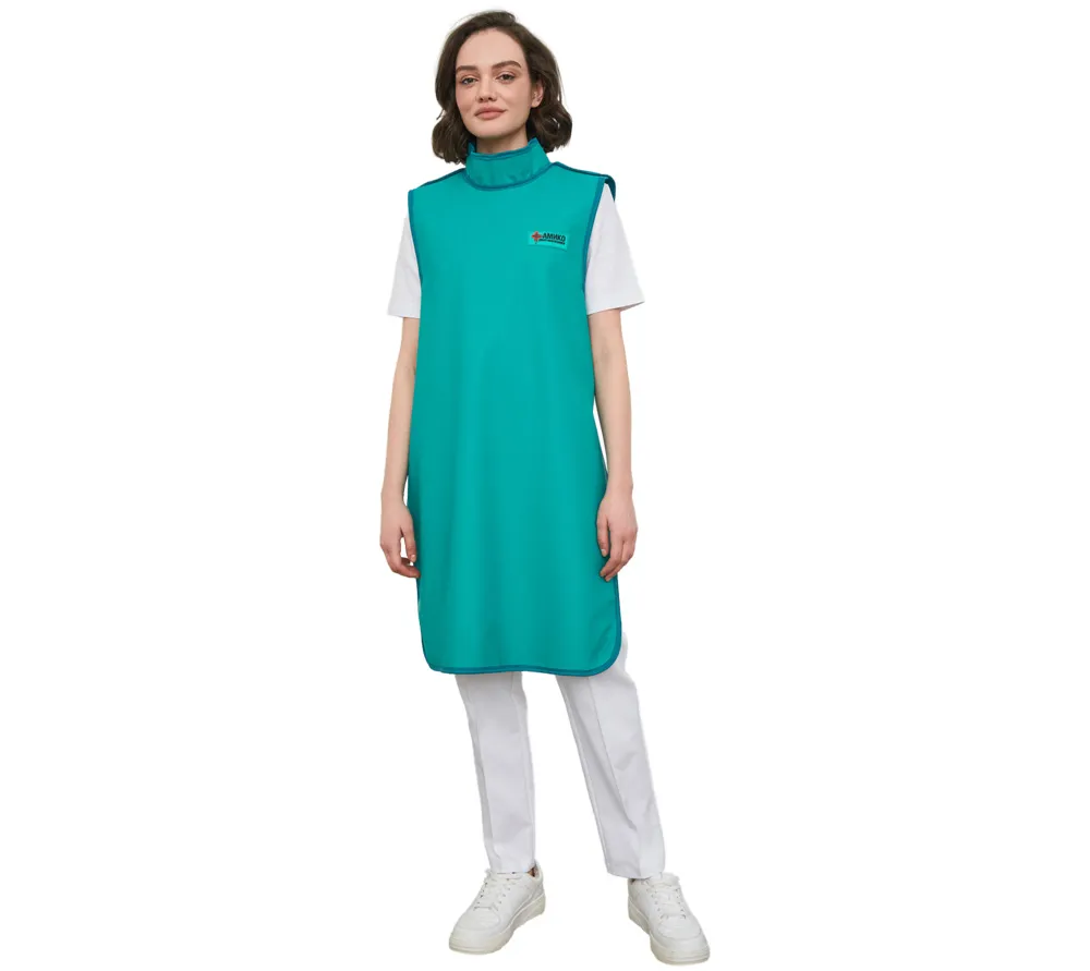 Амико фартук рентгенозащитный односторонний со стойкой (винил, 0,25Pb)