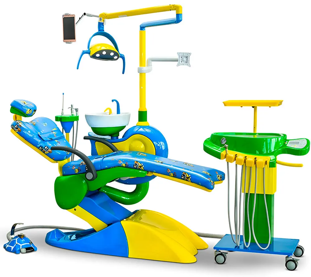 mercury safety m10 детская стоматологическая установка с нижней/верхней подачей инструментов  2