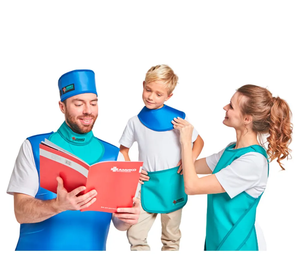 Амико резиновый детский рентгенозащитный воротник  2