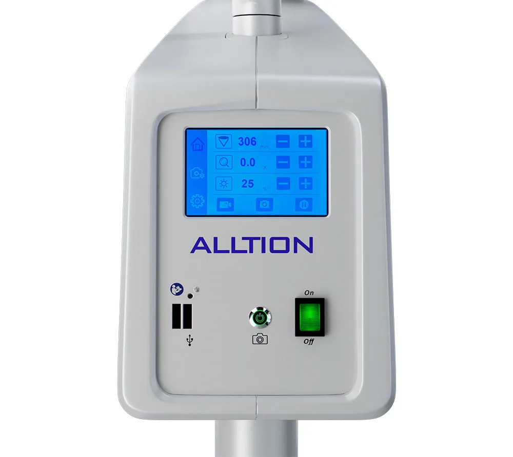 alltion angel 100 pro стоматологический микроскоп для хирургии (напольный, белый)  6