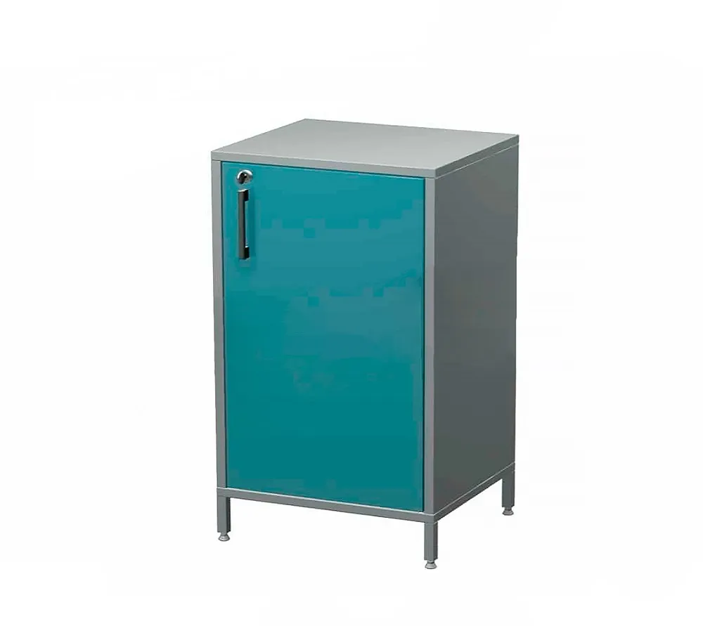 arkodor ar-x05 металлическая тумба с распашной металлической дверью с замком, металлической полкой