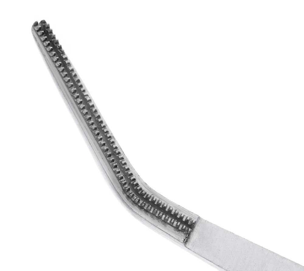 hlw de bakey пинцет атравматичный изогнутый, 150 мм  2