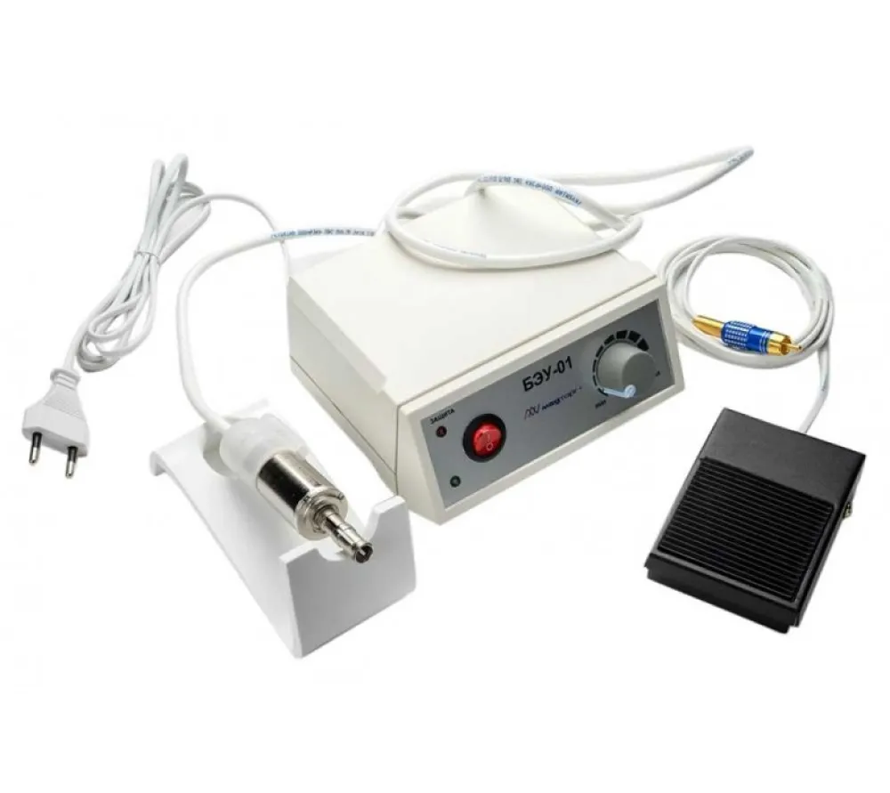 медторг+ бэу-01.03 220в + дп-3 настольный блок управления, с щеточным микромотором дп-3