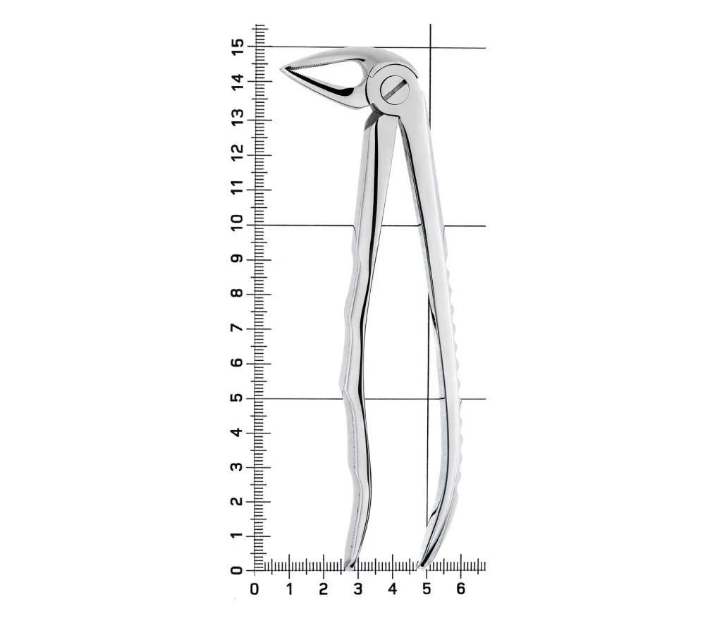 hlw щипцы для удаления зубов (нижние, корневые)  8