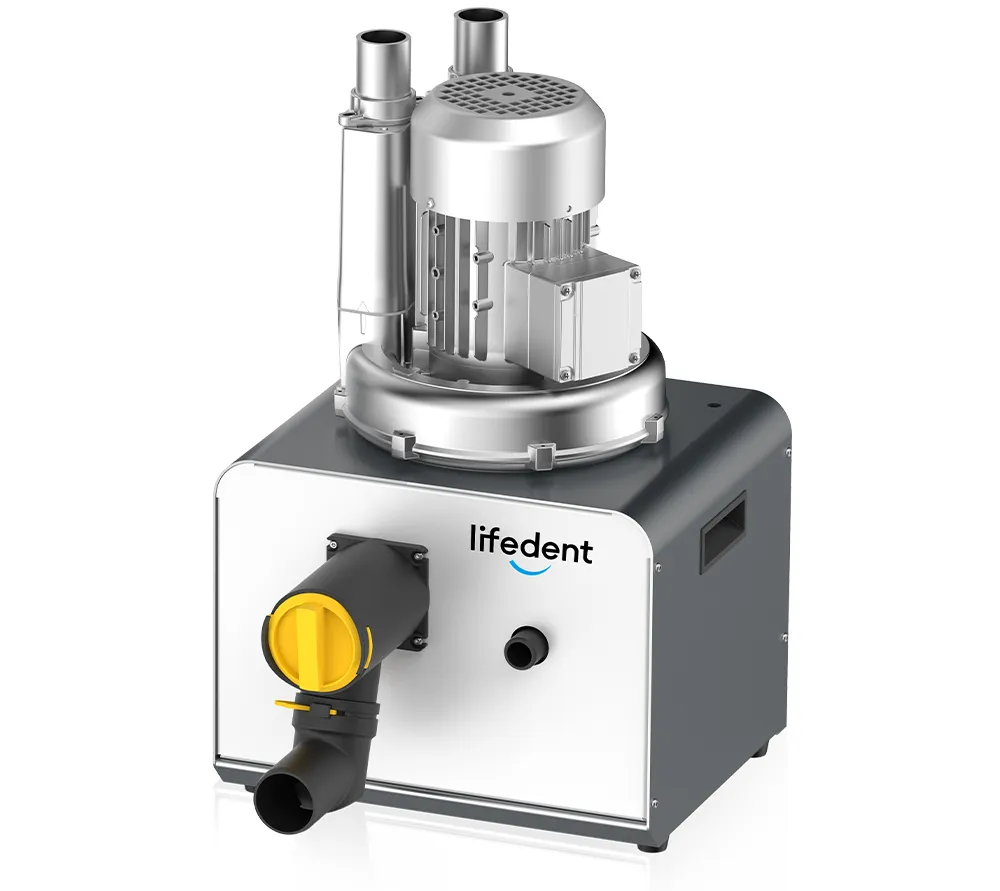 lifedent vc30 аспирационная система влажного типа для 3-4 установок, 1200 л/мин