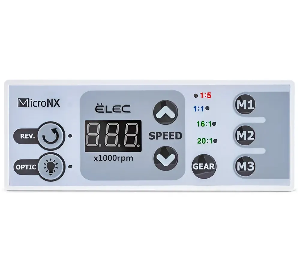 micro nx el-b40l встраиваемый бесщеточный микромотор с оптикой  9