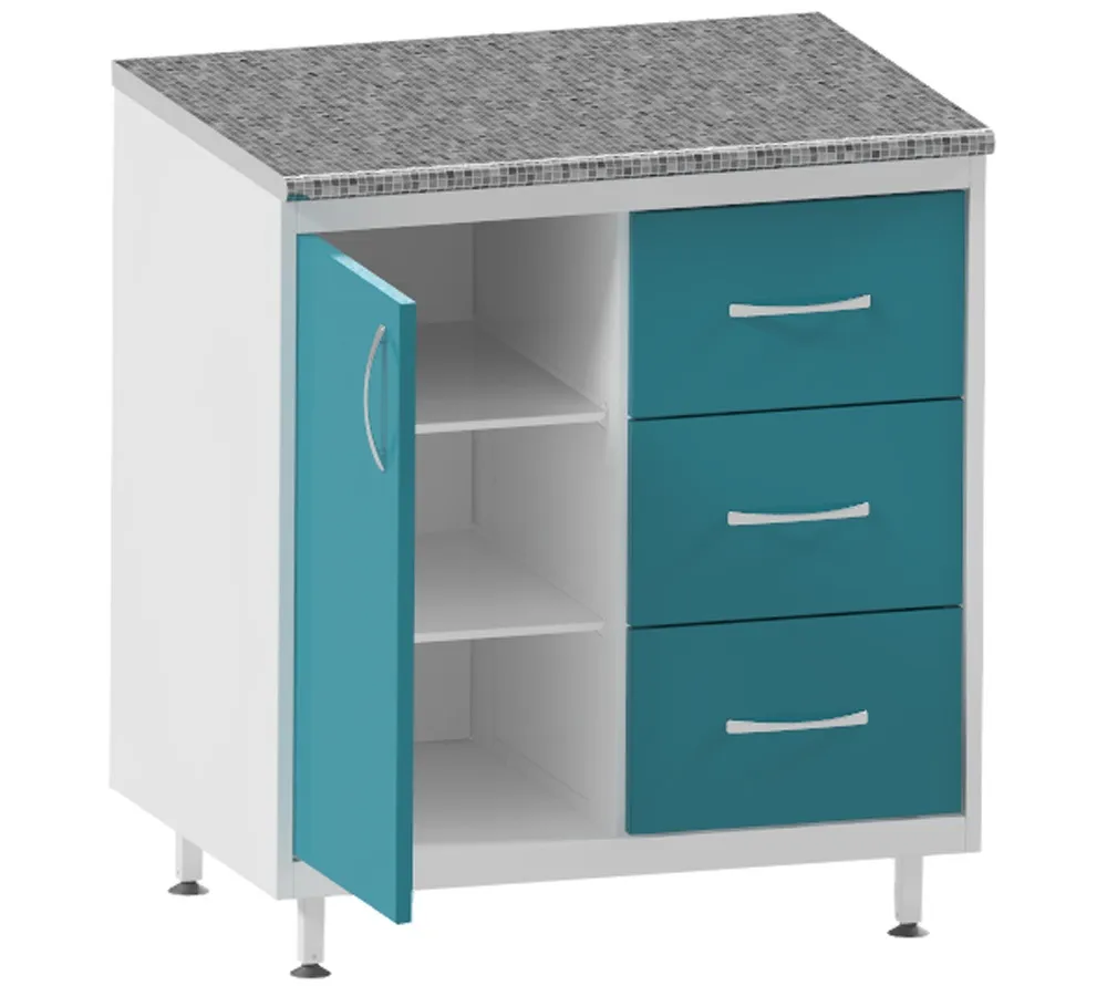 взмо тм-13-мд тумба медицинская (стандарт со столешницей)  2