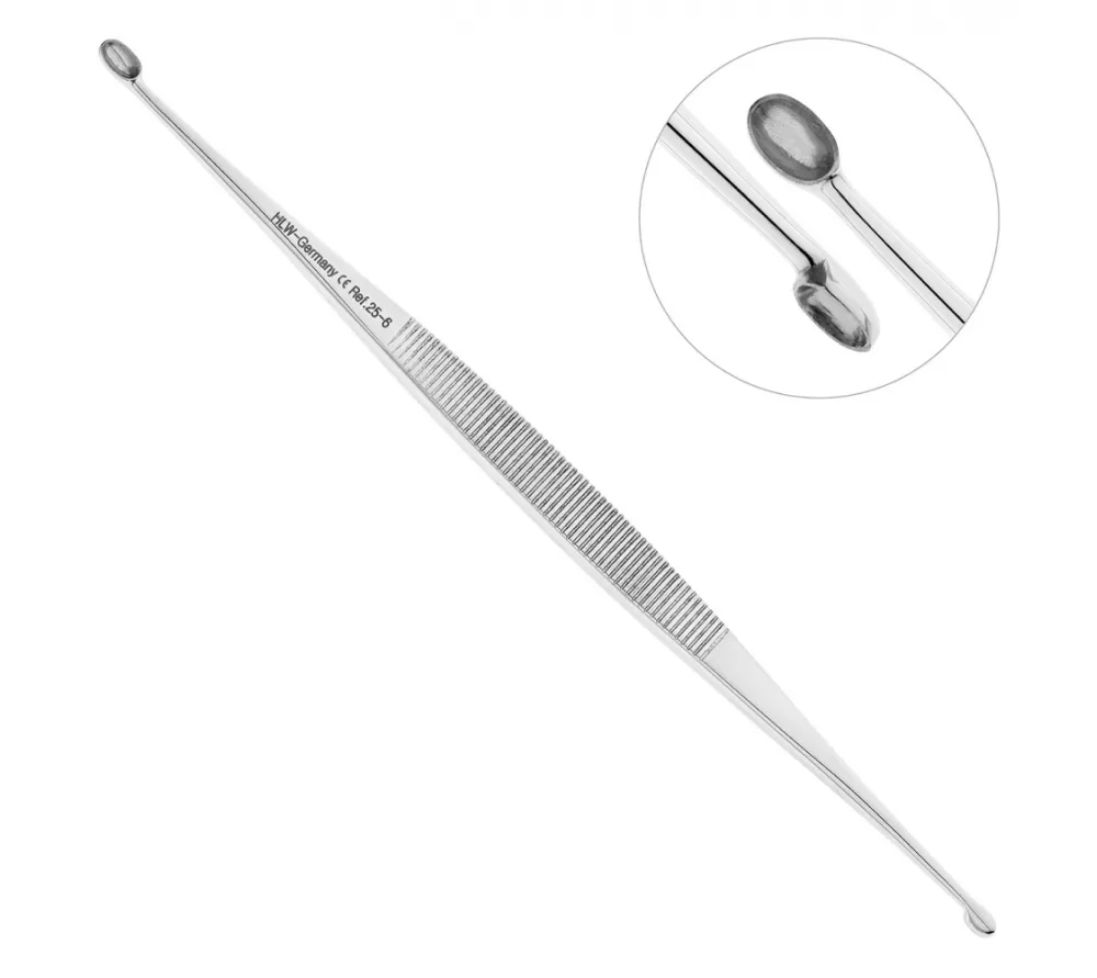 hlw williger ложка кюретажная, 3,0-3,5 мм