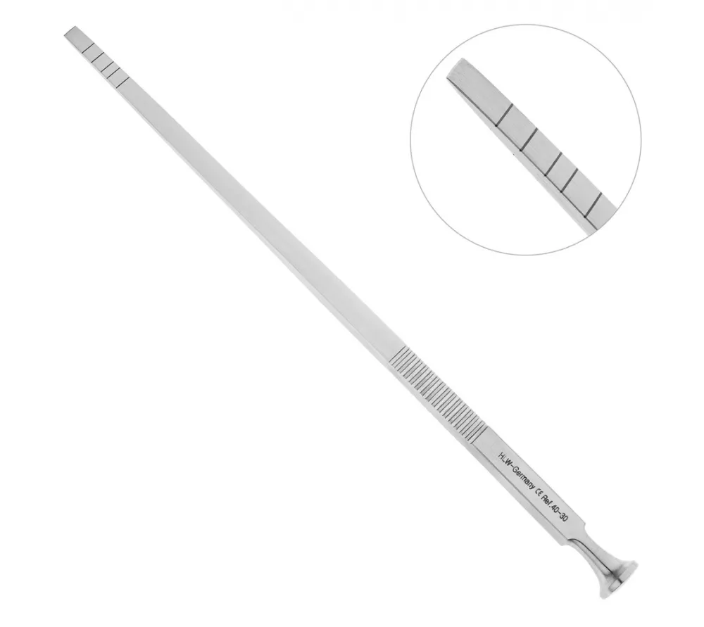 hlw долото хирургическое прямое, рабочая часть 4мм, 17,5 см