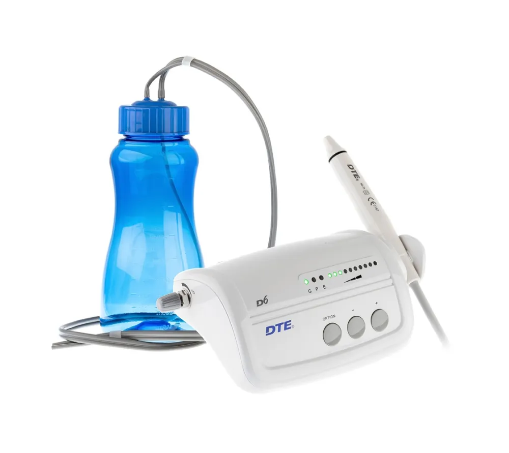 woodpecker dte-d6 автономный ультразвуковой скалер, 6 насадок в комплекте (gd1x2, gd2, gd4, pd1, ed1)