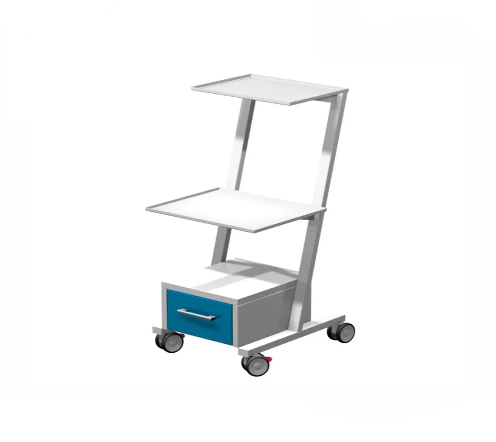 arkodor ar-h23 тележка медицинская с выдвижным ящиком, полкой и розеткой