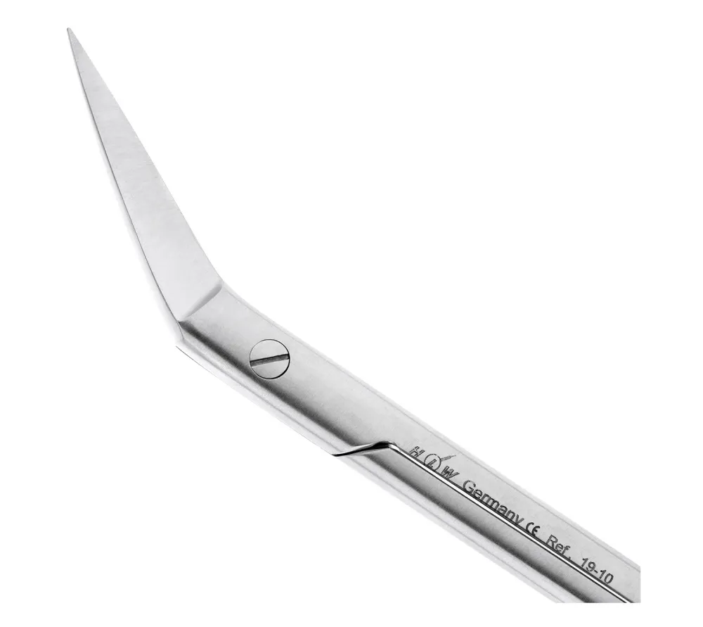 hlw locklin ножницы хирургические угловые, 16 см  2